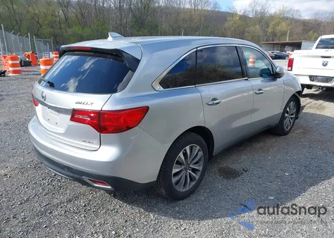 2015 Acura Mdx Technology Package from USA, damaged, VIN 5FRYD4H41FB019638